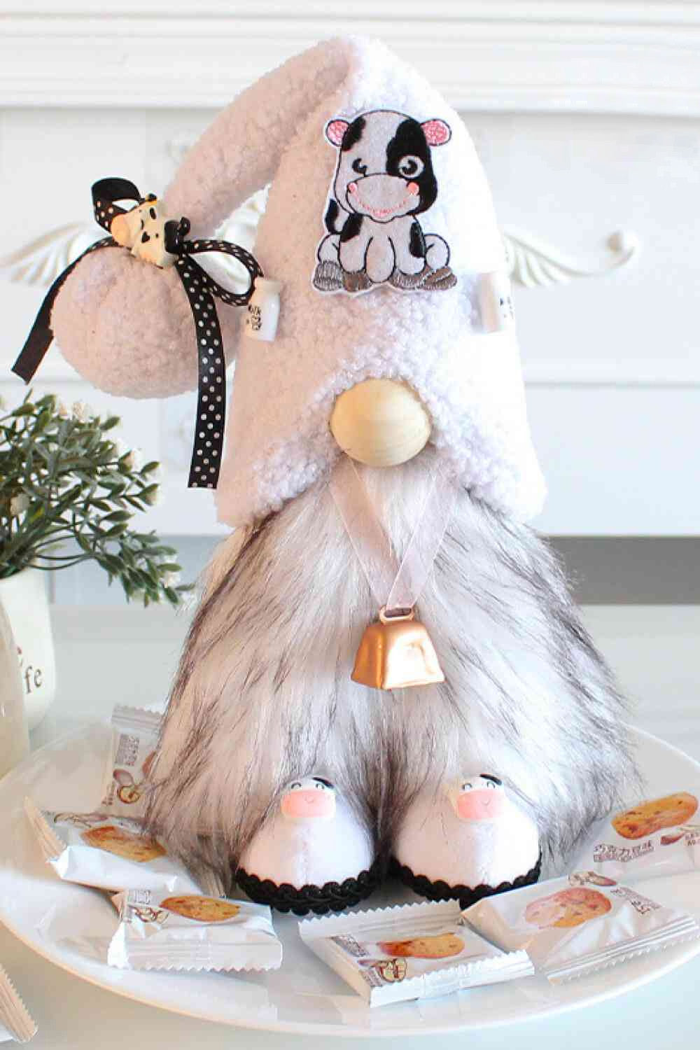 Mother's Day Pom-Pom Trim Faceless Gnome