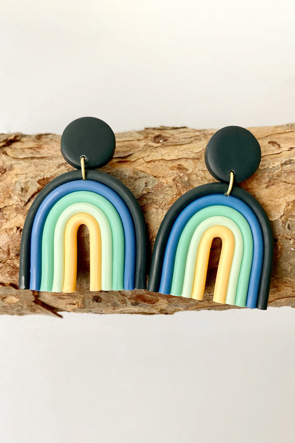 Rainbow Shape Dangle Earrings